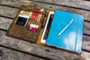 Leather Leuchtturm1917 B5 Notebook &amp; iPad Air/Pro Cover - Crazy Horse Leather-Galen Leather