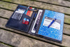 Leather Leuchtturm1917 B5 Notebook &amp; iPad Air/Pro Cover - Navy Blue-Galen Leather