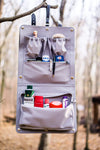 Leather Toiletry / Travel Bag - Black-Galen Leather