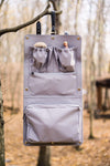 Leather Toiletry / Travel Bag - Black-Galen Leather