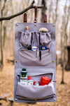 Leather Toiletry / Travel Bag - Brown-Galen Leather