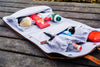 Leather Toiletry / Travel Bag - Brown-Galen Leather
