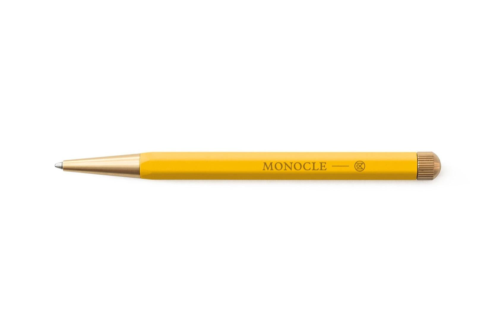 Leuchtturm1917 Monocle Serisi Drehgriffel Nr. 1,  Tükenmez Kalem, Sarı