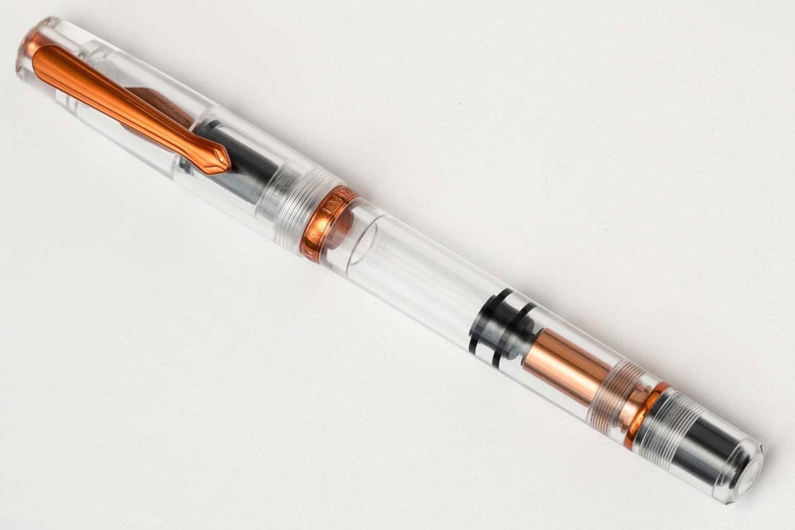 Nahvalur Original Summer Şeffaf Turuncu Dolma Kalem