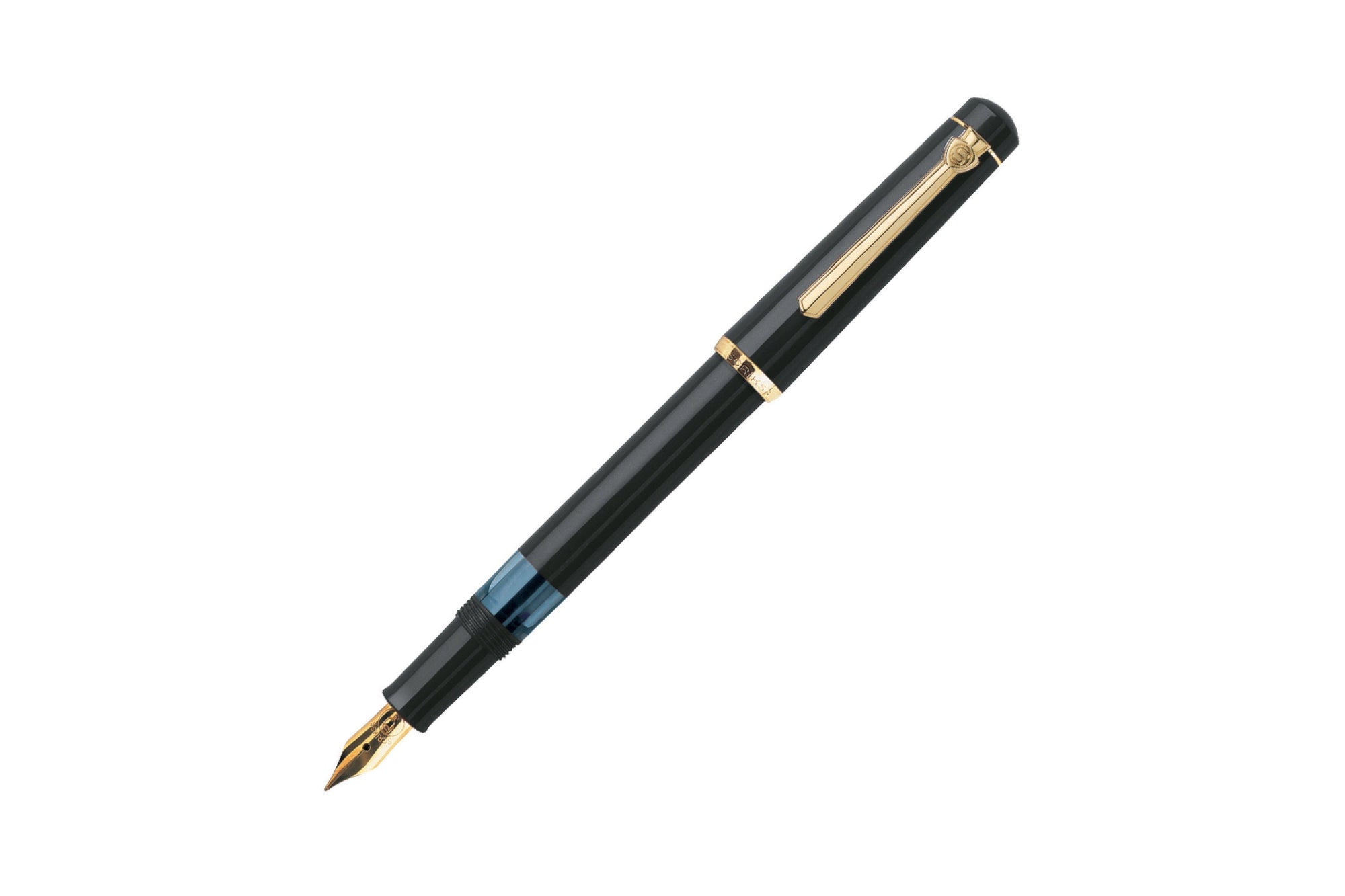 Scrikss 419 Fountain Pen Black-Galen Leather