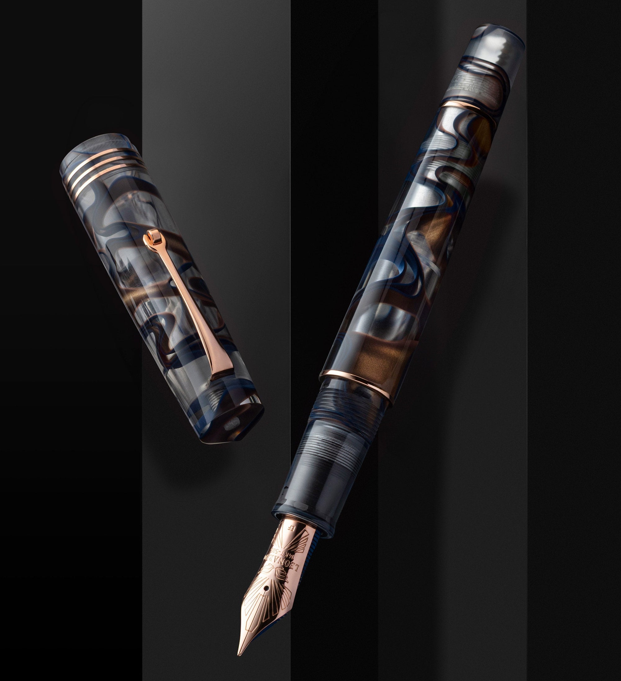 Leonardo MZG 2.0 Fountain Pen - Eclipsis Sun RGT #6