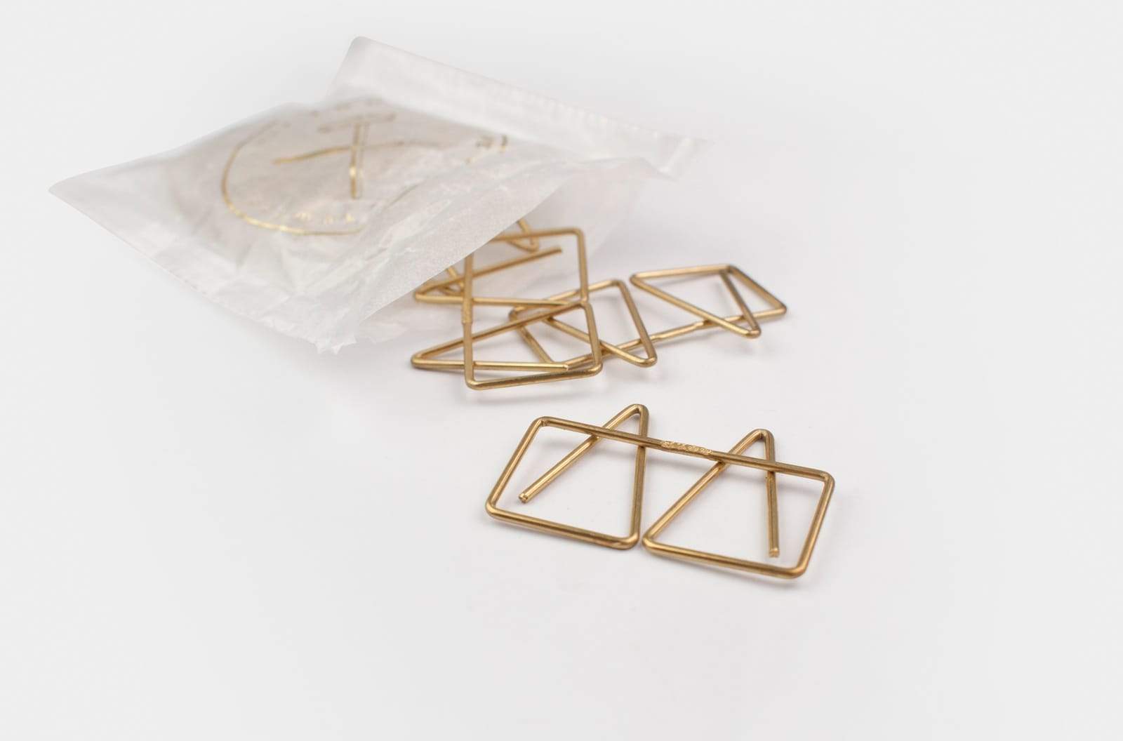 Tools to Liveby Brass Paper Clips (Mogul)-Galen Leather