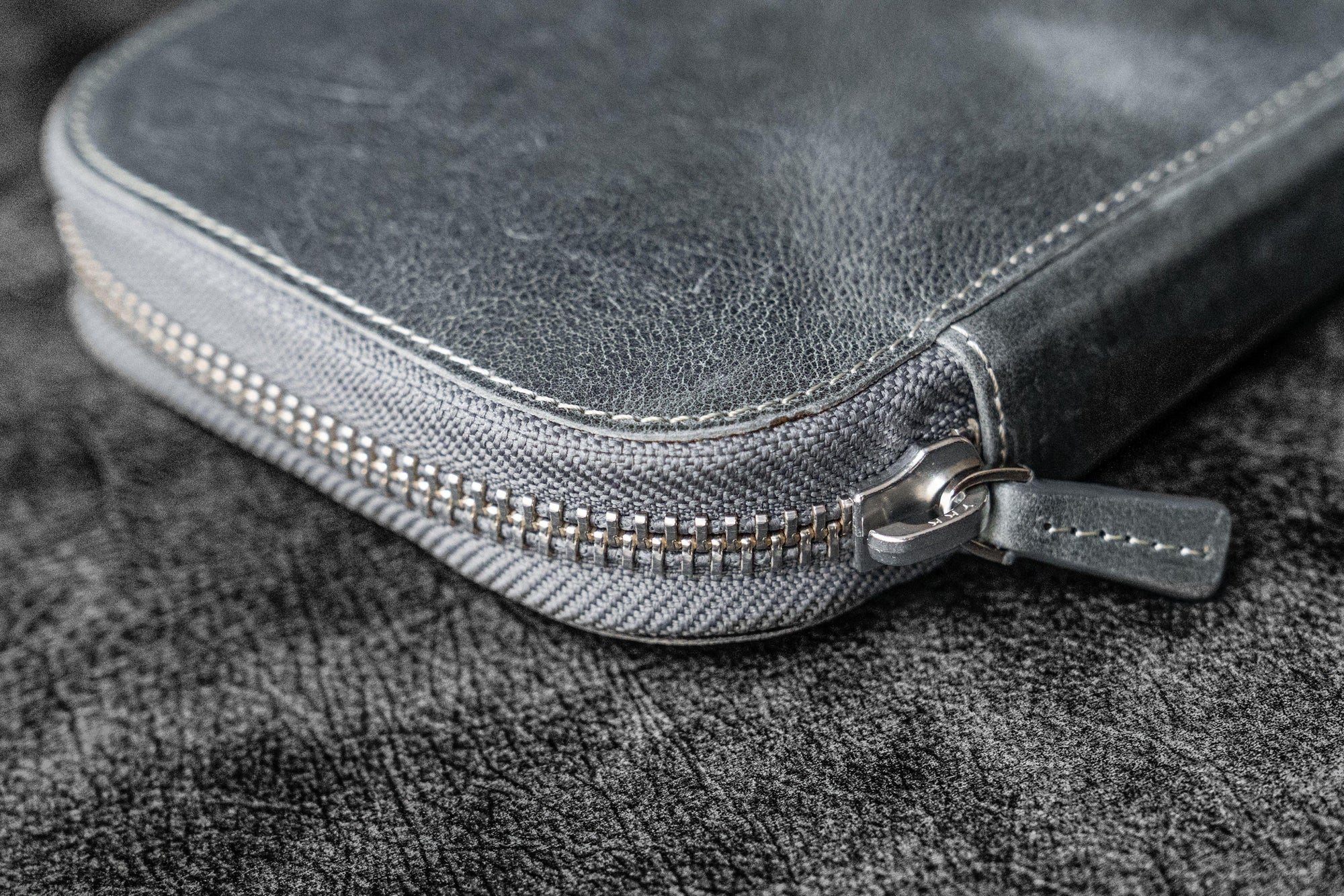 10'lu Deri Kalemlik - Crazy Horse Füme