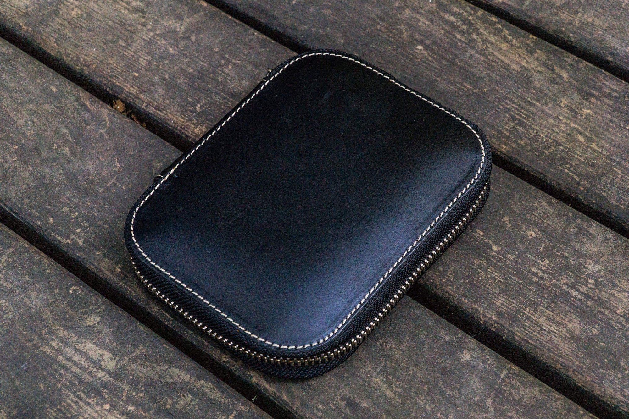 10&#39;lu Deri Kalemlik - Siyah