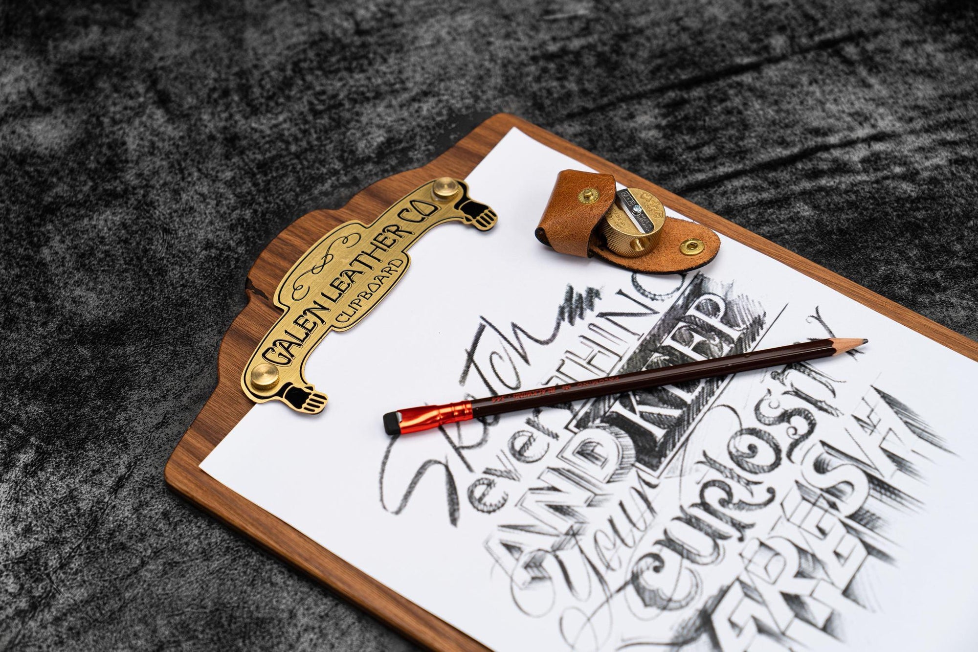 Ahşap Sekreterlik A4 - Ceviz