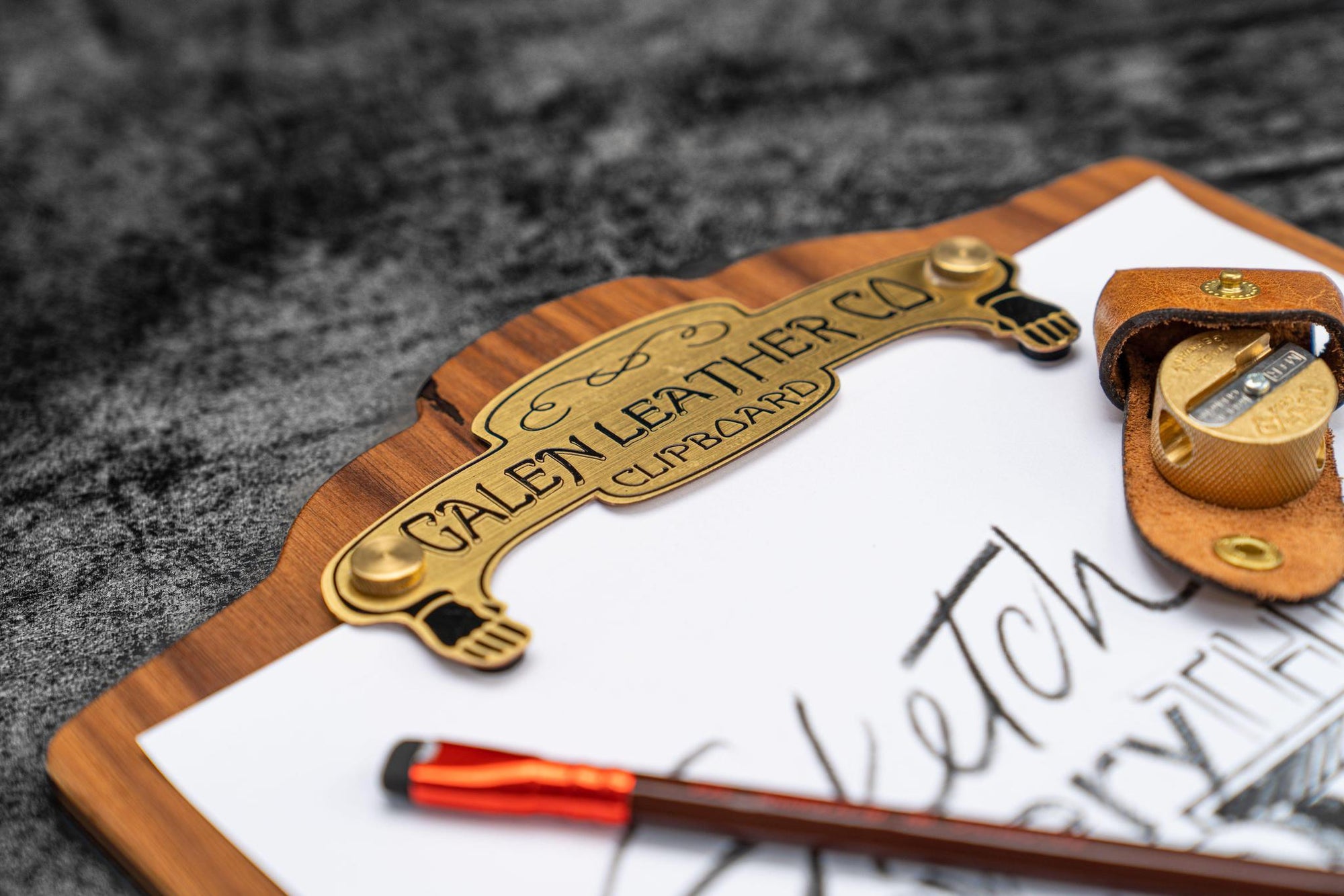 Ahşap Sekreterlik A4 - Ceviz