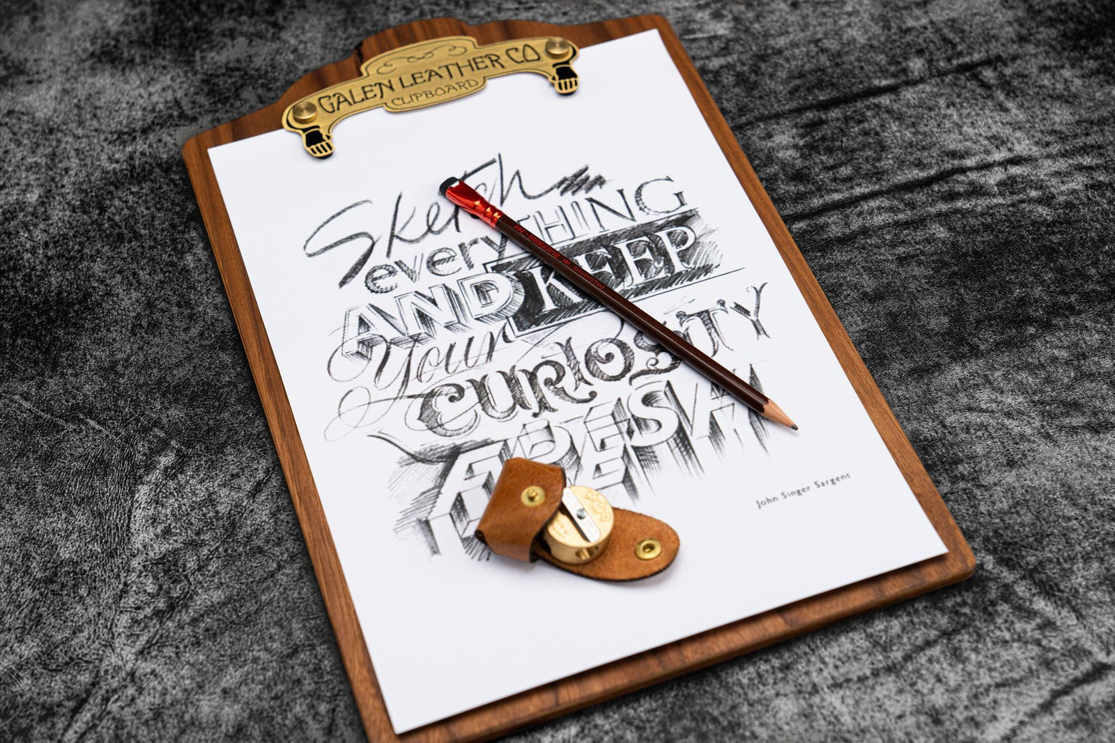 Ahşap Sekreterlik A4 - Ceviz