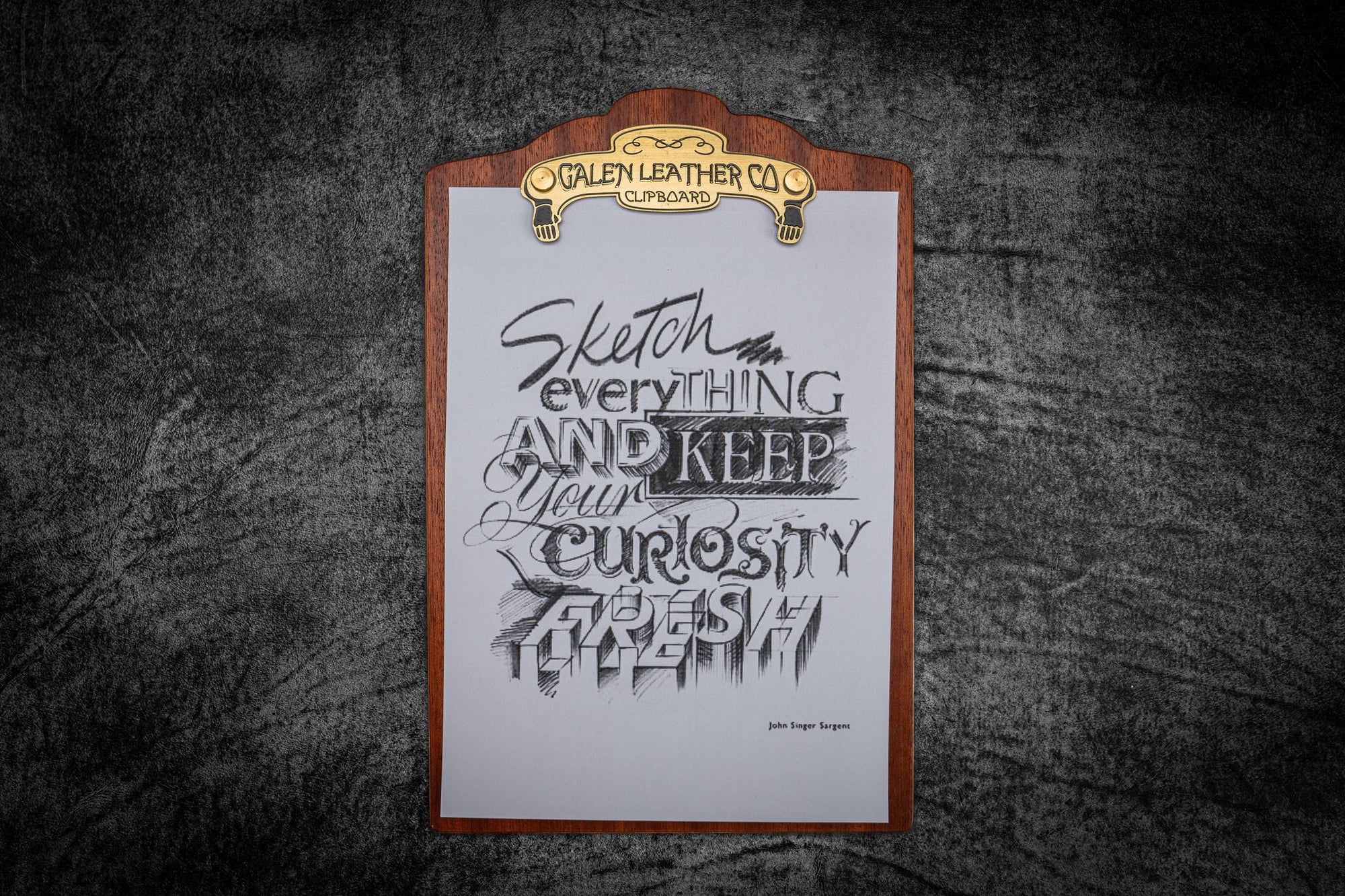 Ahşap Sekreterlik A4 - Maun