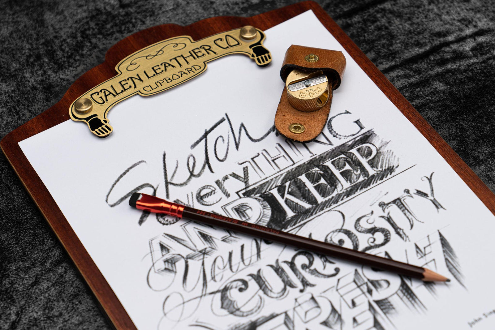 Ahşap Sekreterlik A4 - Maun