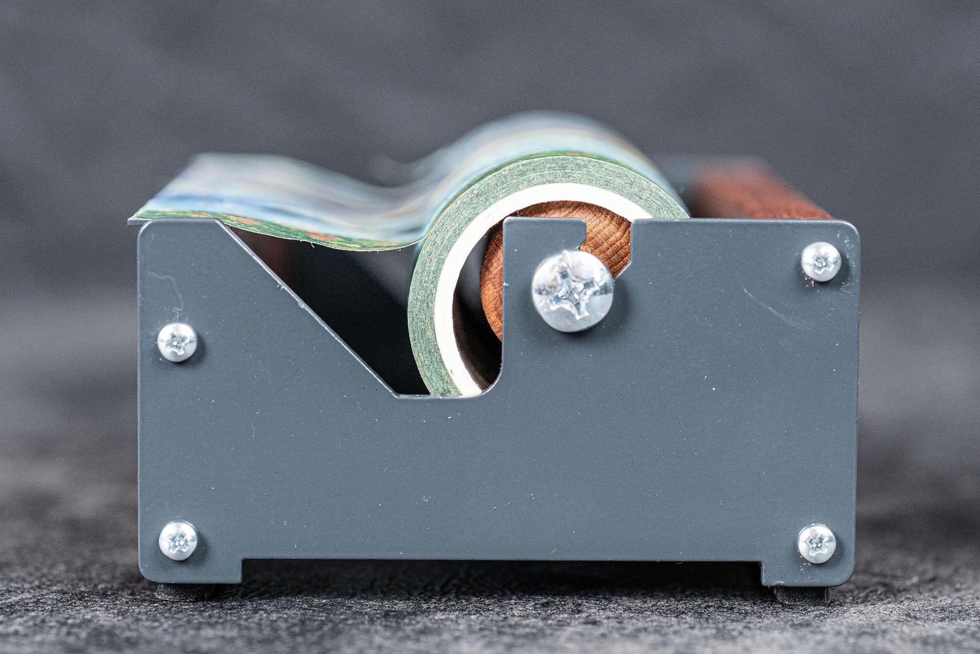 Ahşap Washi Bant Dispanseri - Maun - Orta Boy