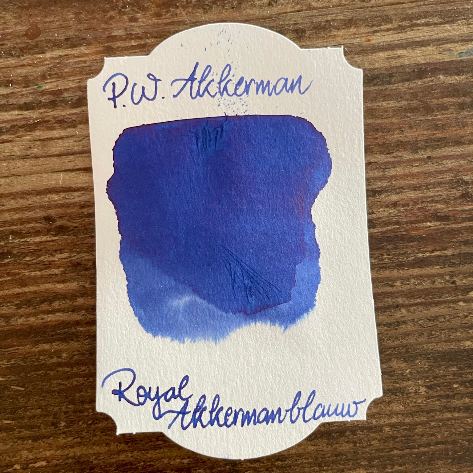 Akkerman 00 Royal Akkerman Blauw Mürekkep