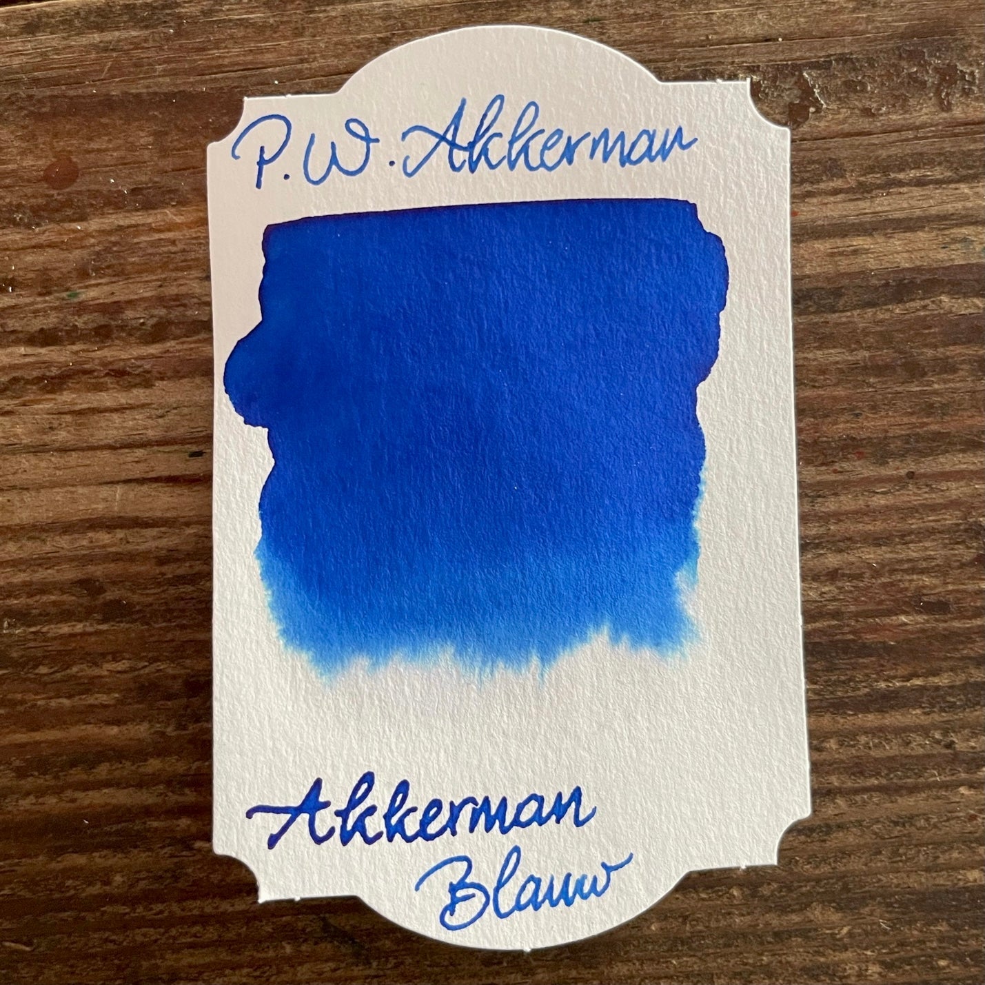 Akkerman 03 Akkerman Blauw Mürekkep