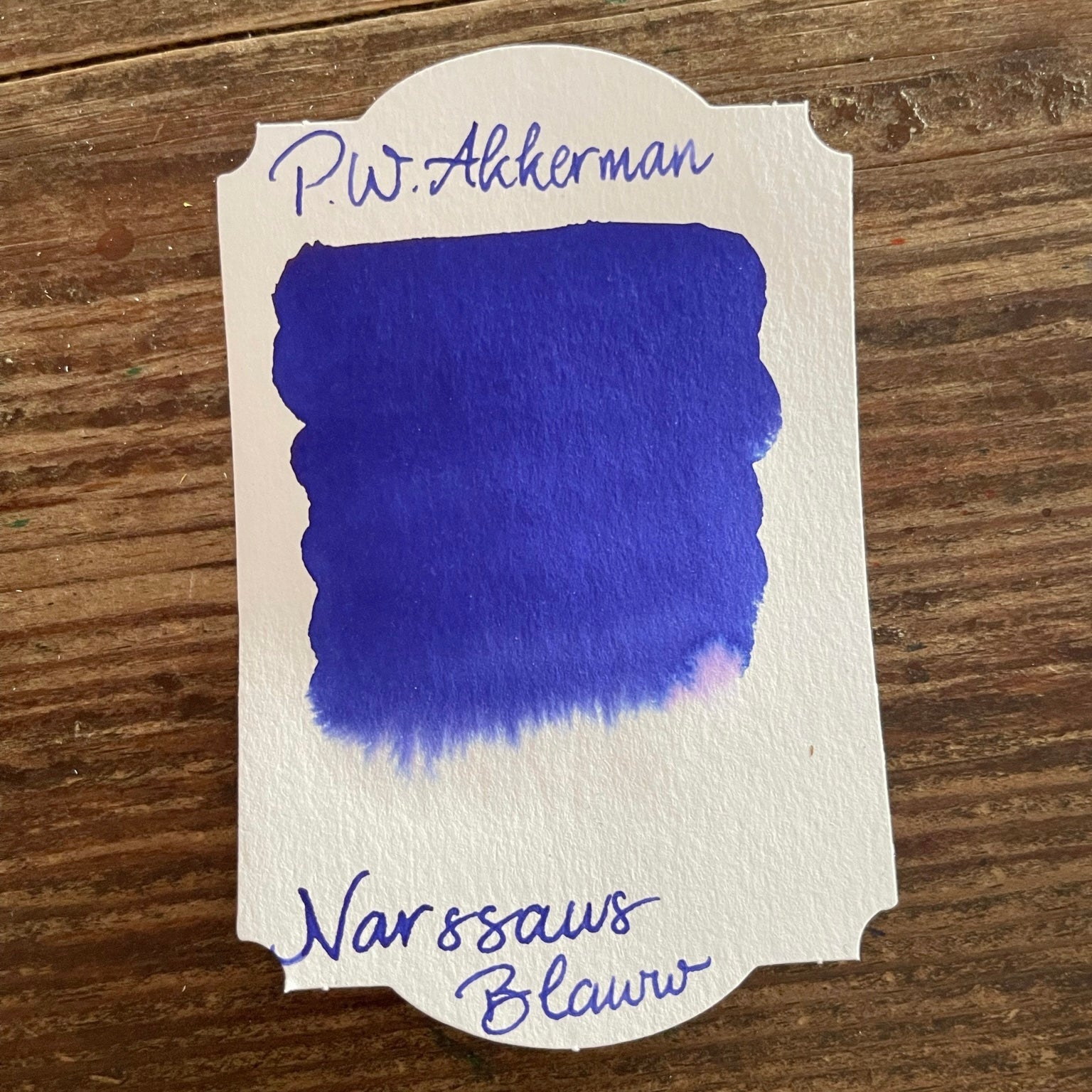 Akkerman 04 Nassaus Blauw Mürekkep