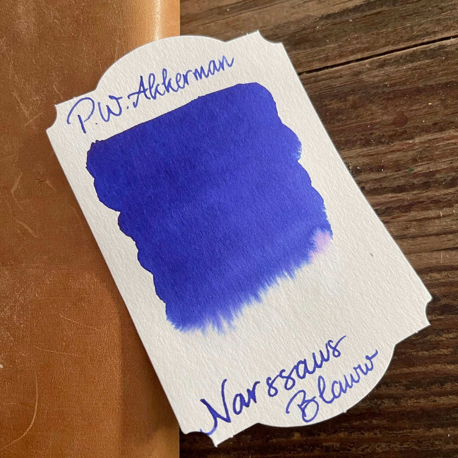 Akkerman 04 Nassaus Blauw Mürekkep