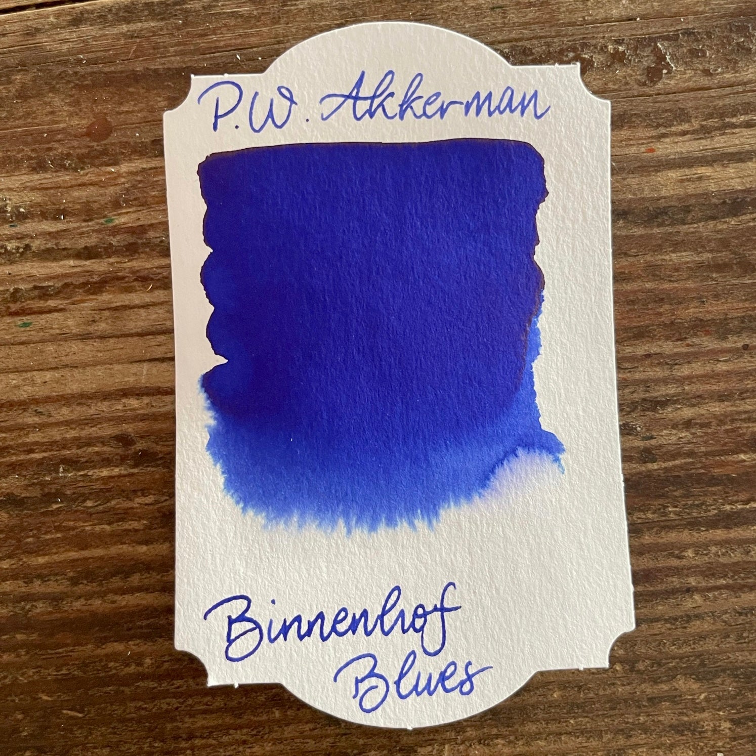 Akkerman 06 Binnenhof Blues Mürekkep