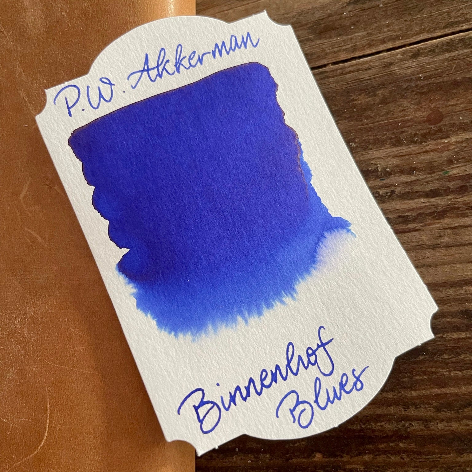 Akkerman 06 Binnenhof Blues Mürekkep