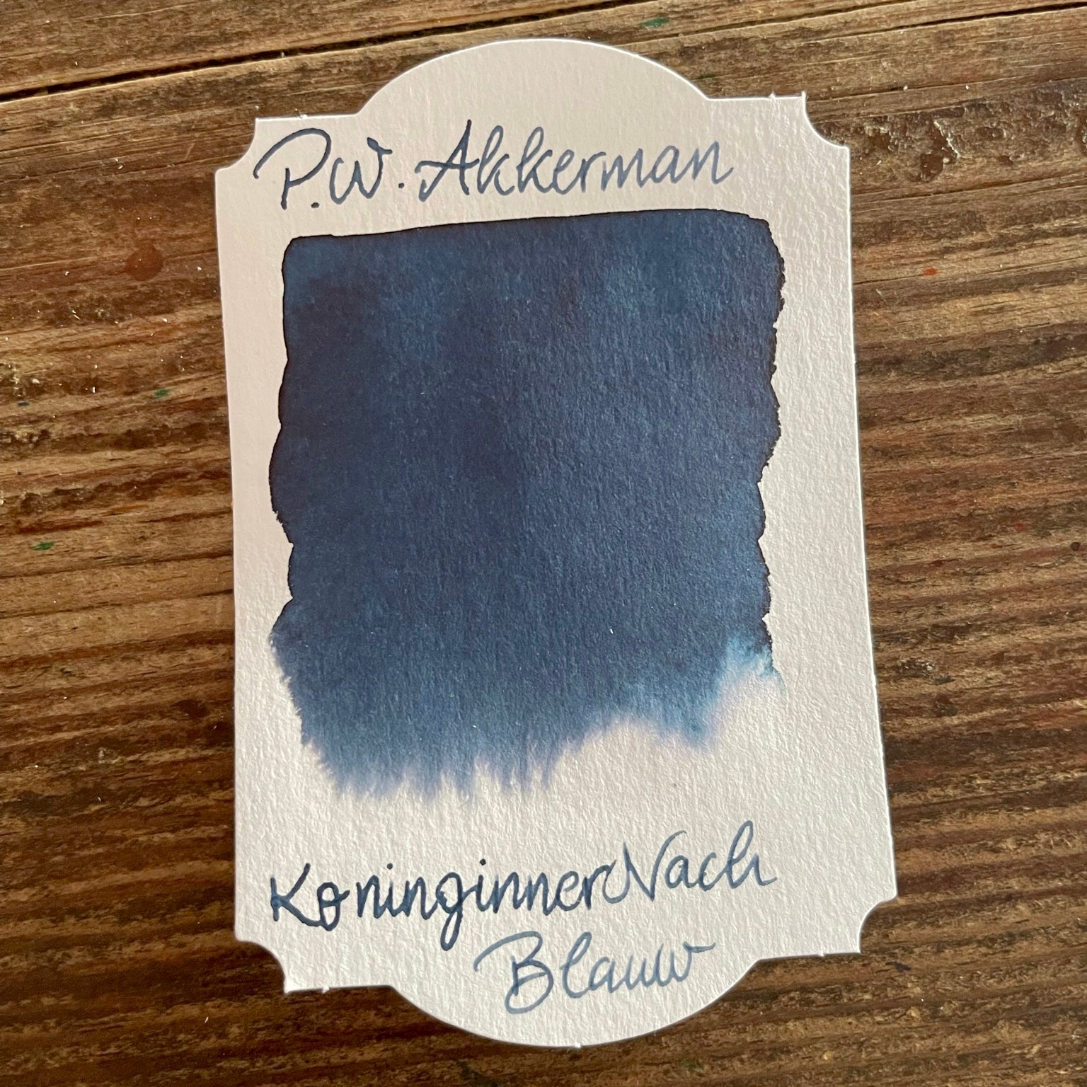 Akkerman 07 Konninginne Nach-Blauw Mürekkep