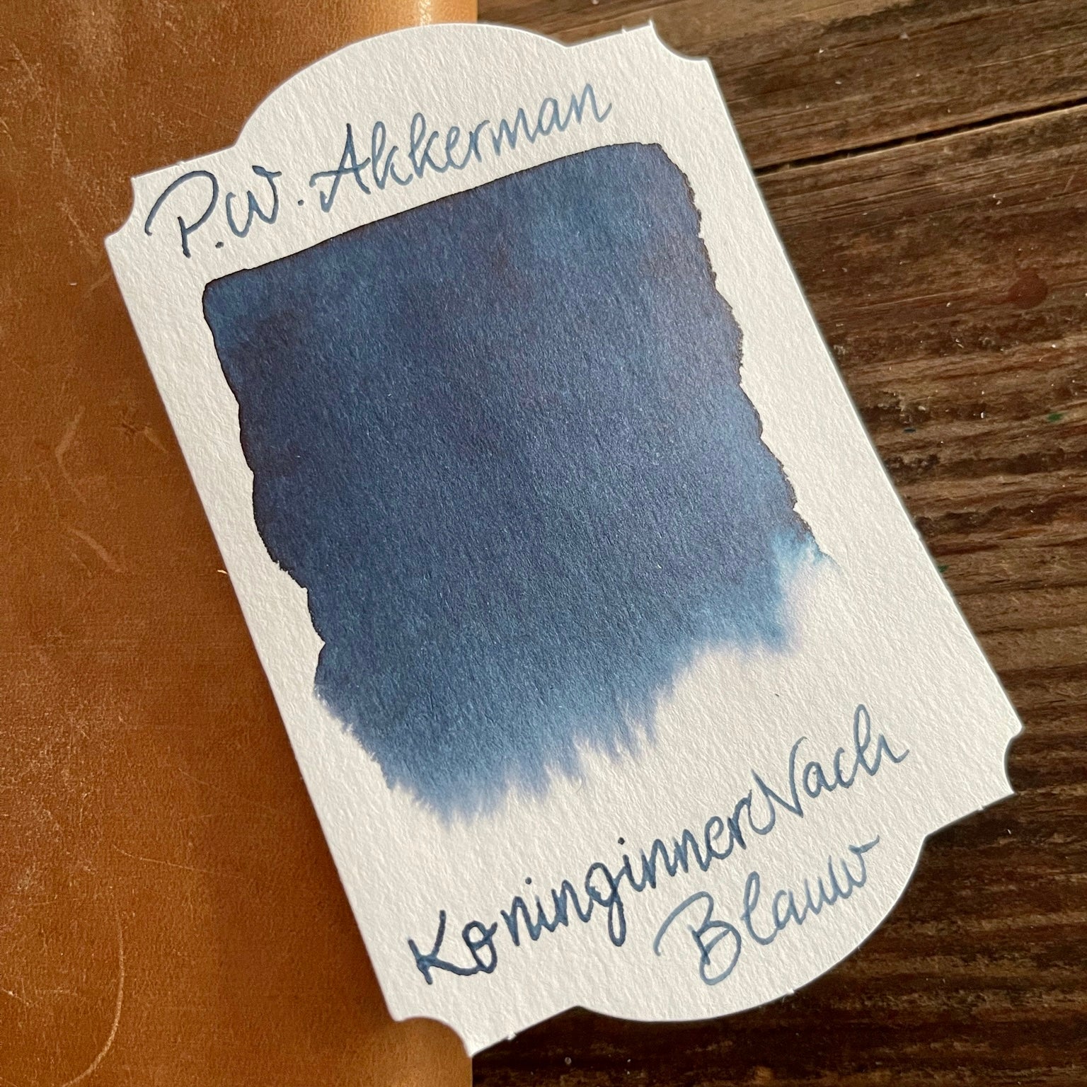 Akkerman 07 Konninginne Nach-Blauw Mürekkep