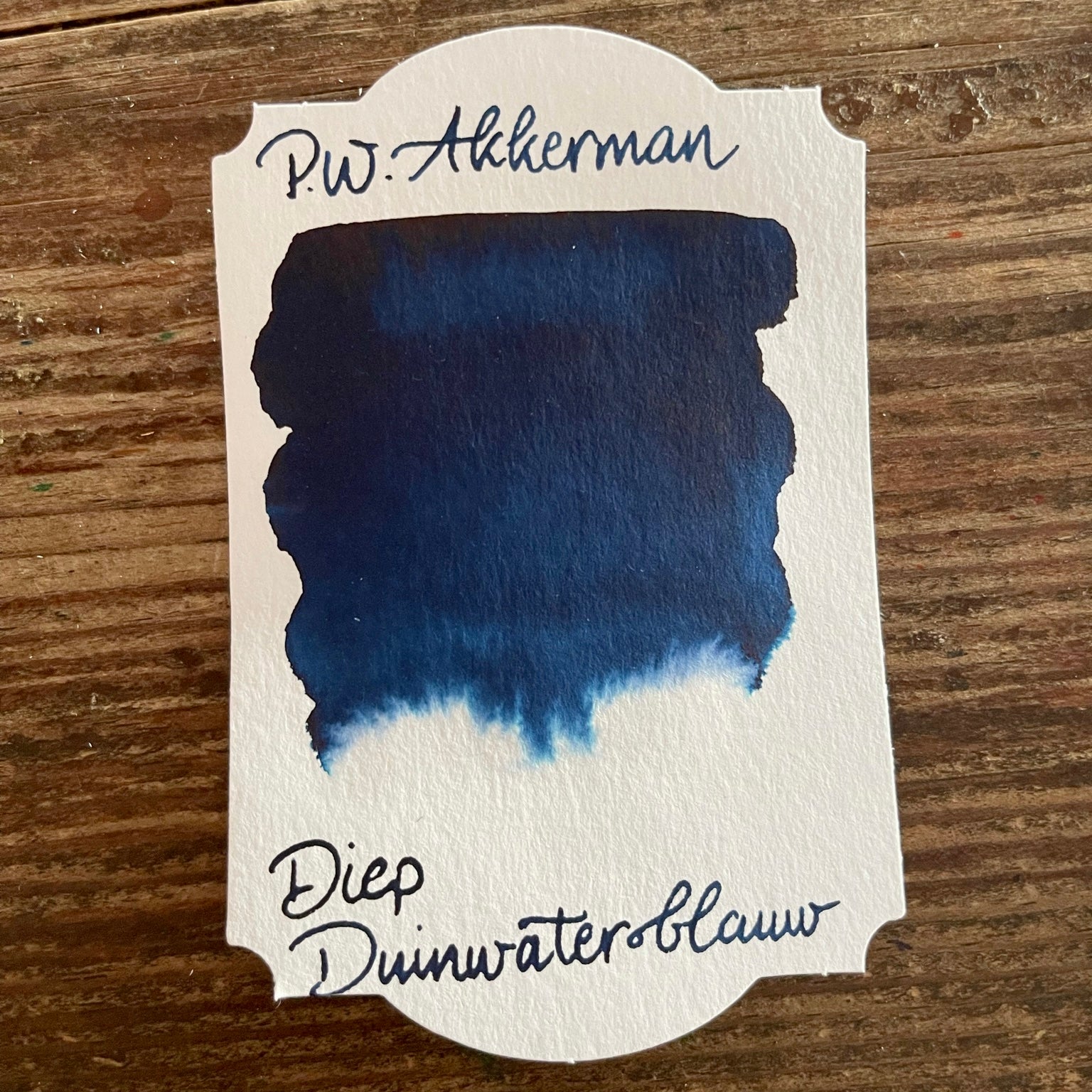 Akkerman 08 Diep Duinwater Blauw Mürekkep