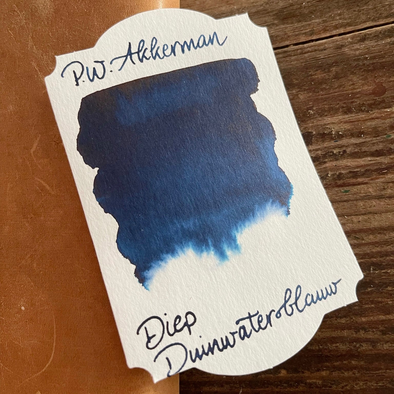 Akkerman 08 Diep Duinwater Blauw Mürekkep