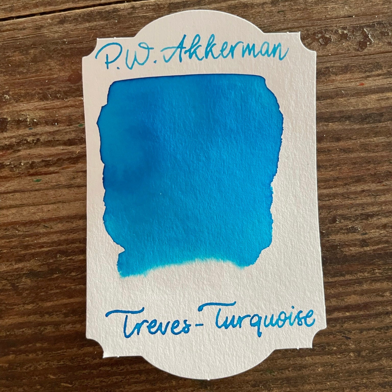 Akkerman 11 Treves Turquois Mürekkep