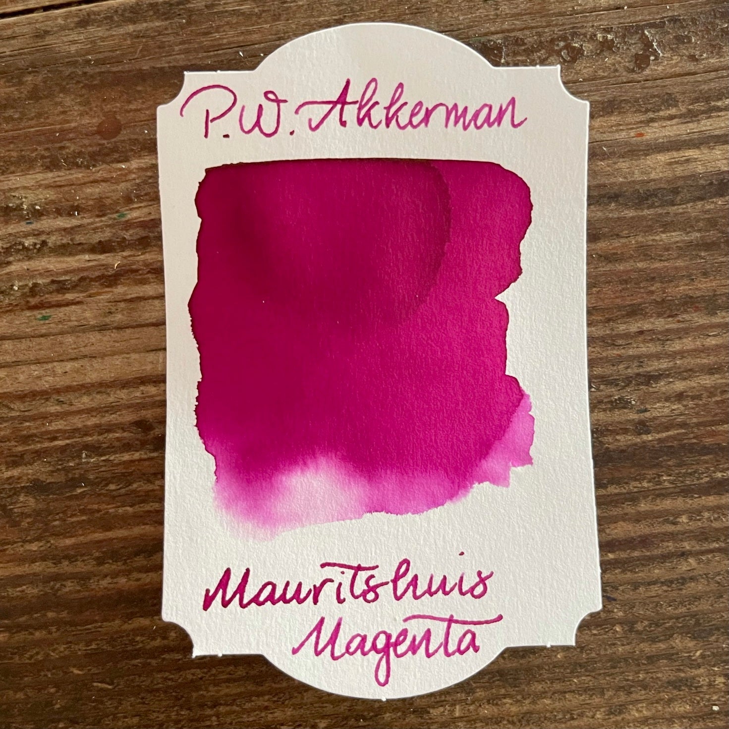 Akkerman 12 Mauritshuis Magenta Mürekkep