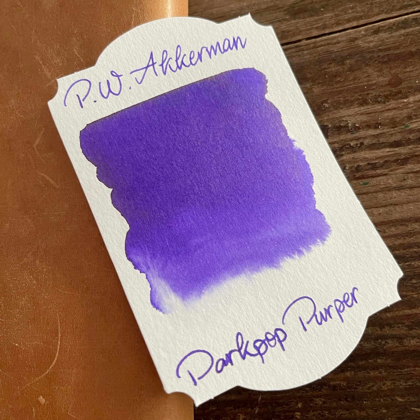 Akkerman 14 Parkpop Purpur Mürekkep