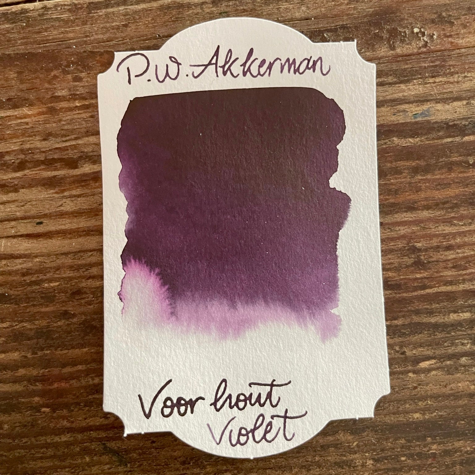 Akkerman 15 Voorhout Violet Mürekkep