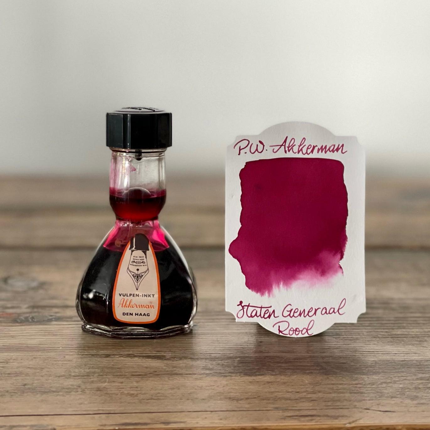 Akkerman 17 Staten-Generaal Rood Mürekkep