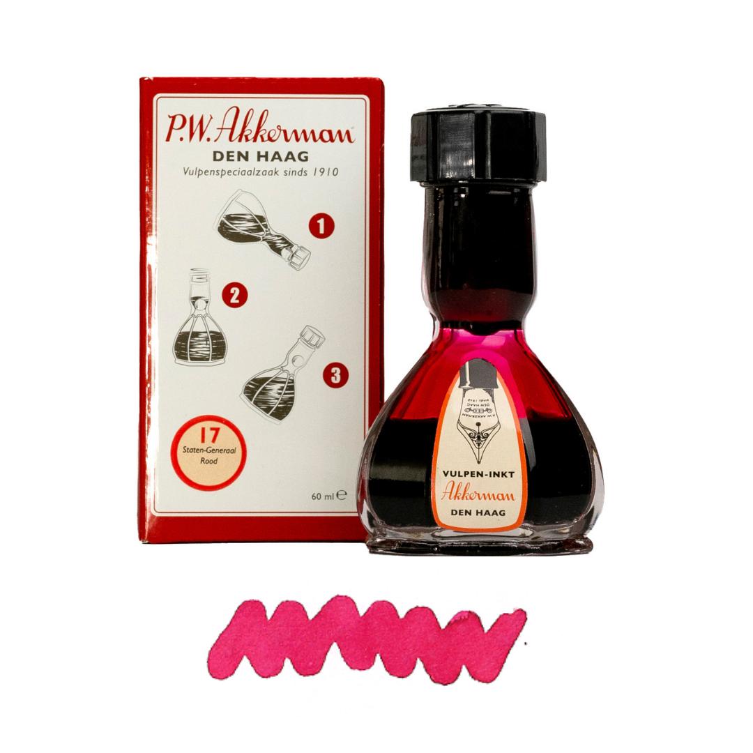 Akkerman 17 Staten-Generaal Rood Mürekkep