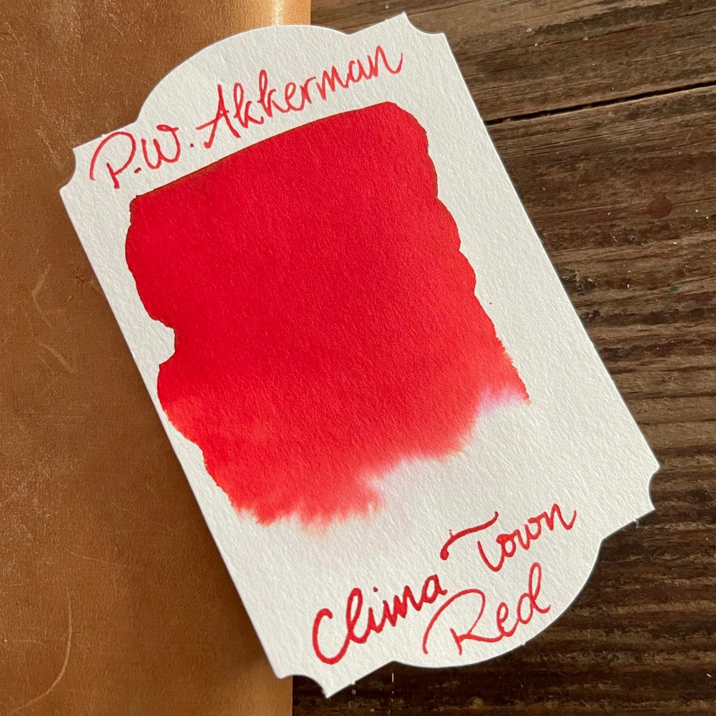 Akkerman 21 ChinaTown Red Mürekkep