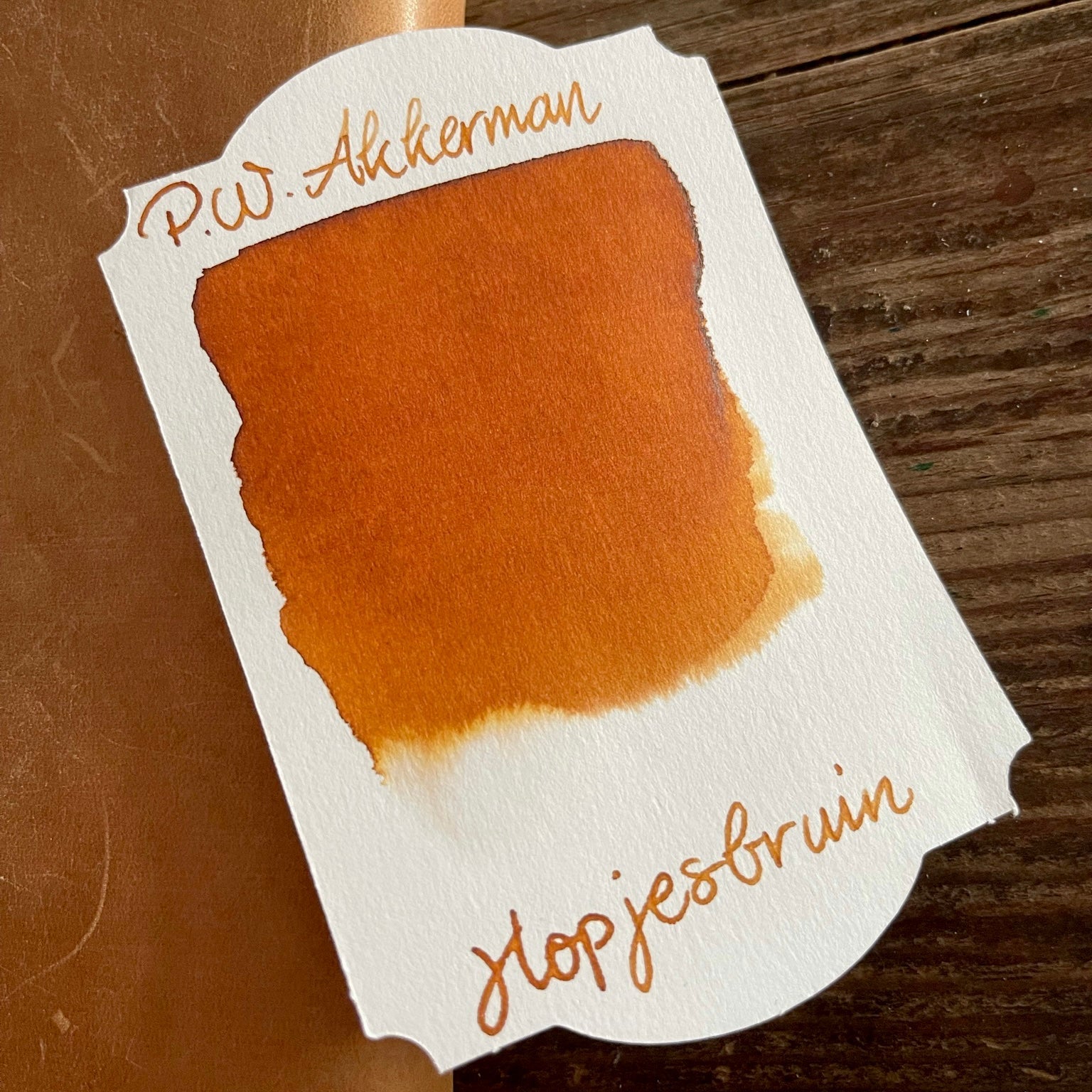 Akkerman 22 Hopjesbruin Mürekkep