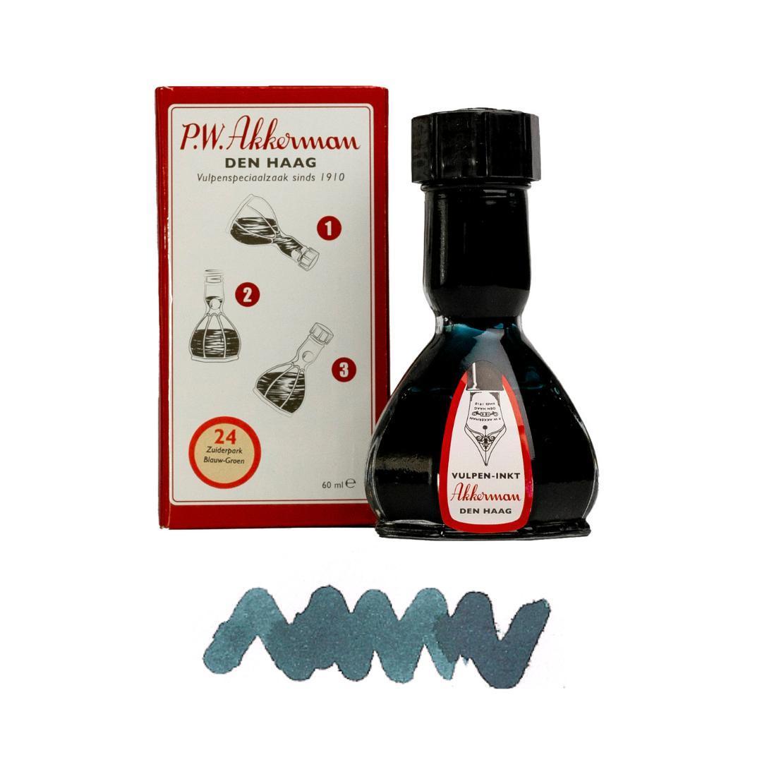 Akkerman 24 Zuiderpark Blue-Green Mürekkep