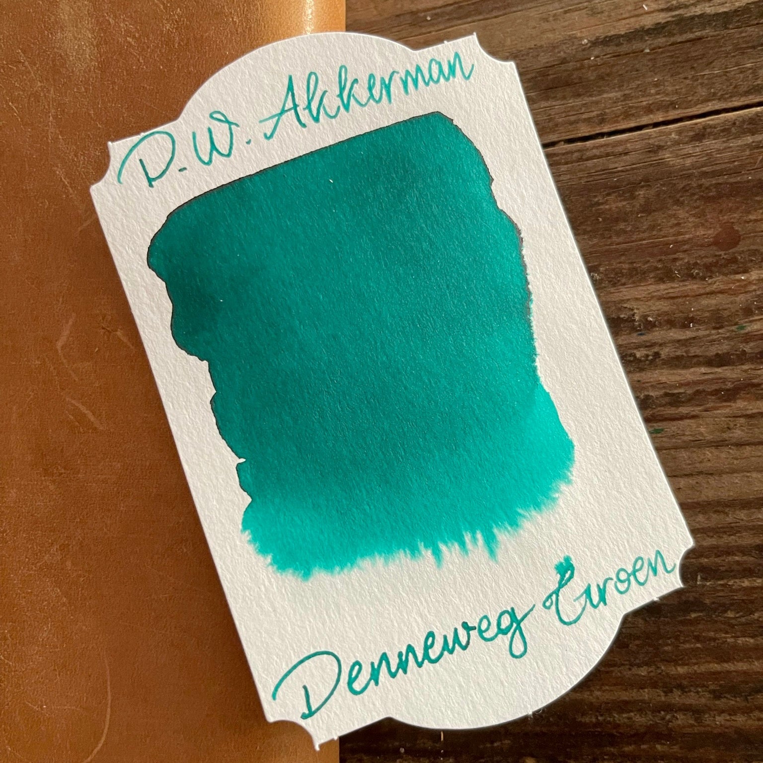 Akkerman 25 Denneweg Groen Mürekkep