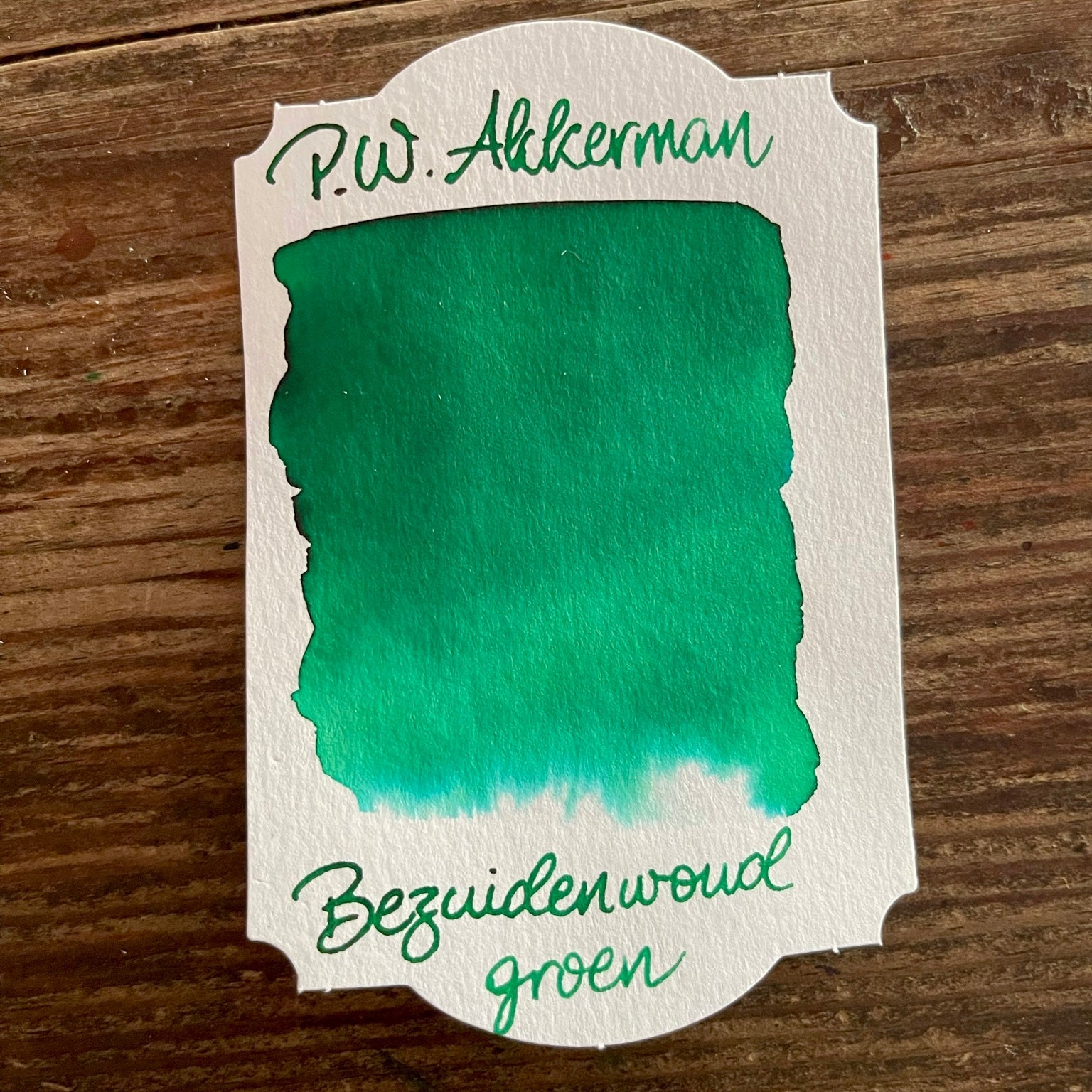 Akkerman 27 Bezuidenwoud Groen Mürekkep