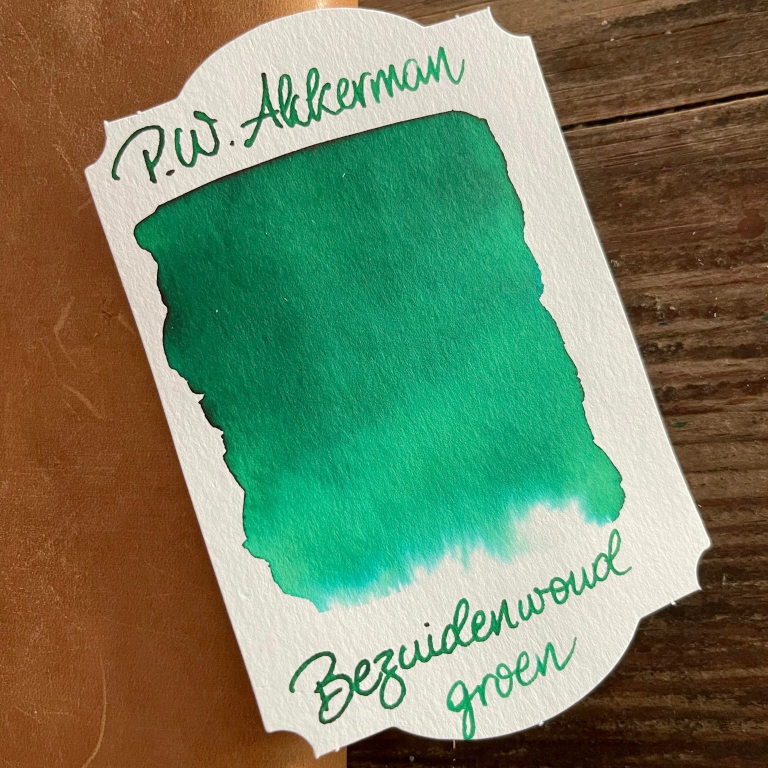 Akkerman 27 Bezuidenwoud Groen Mürekkep