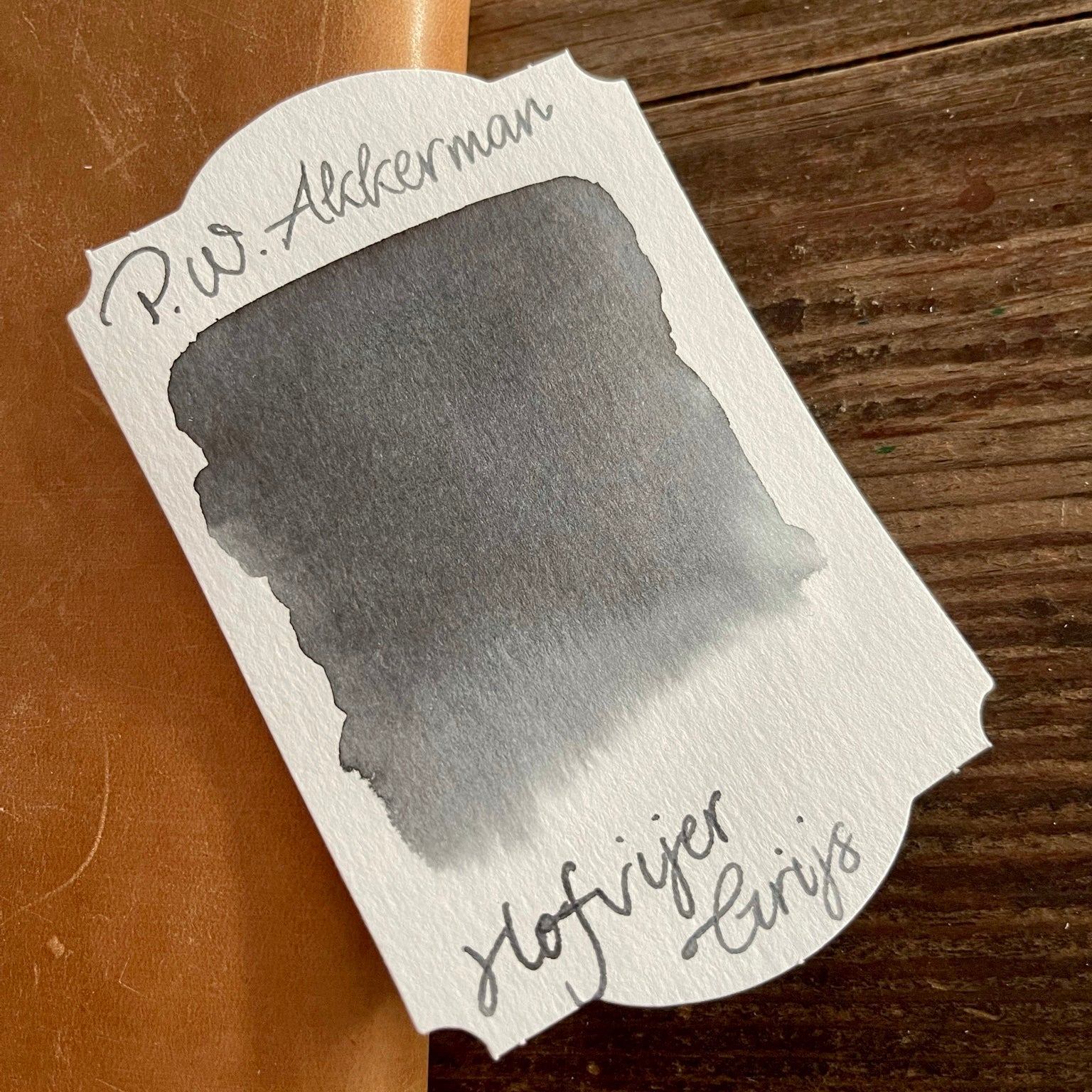 Akkerman 29 Hofvijer Grijs Mürekkep