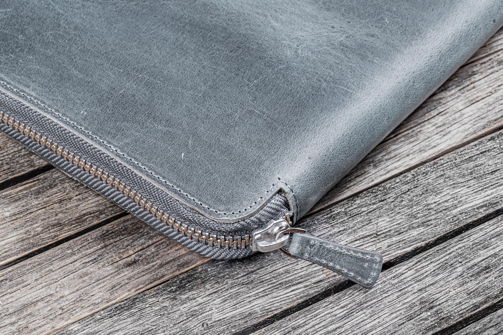 B5 Deri Organizer ve Kalemlik - Crazy Horse Smoky