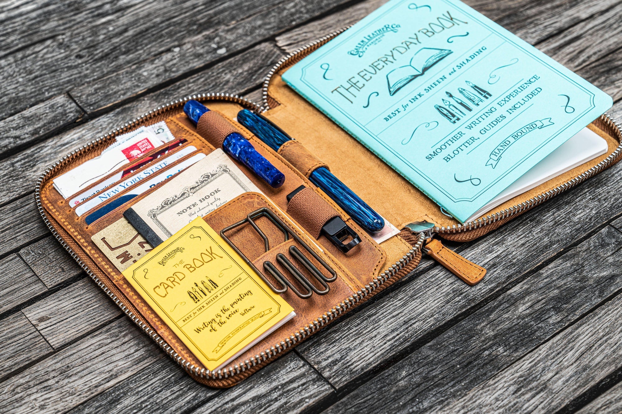 B6 / B6 Slim Deri Organizer - Crazy Horse Brown