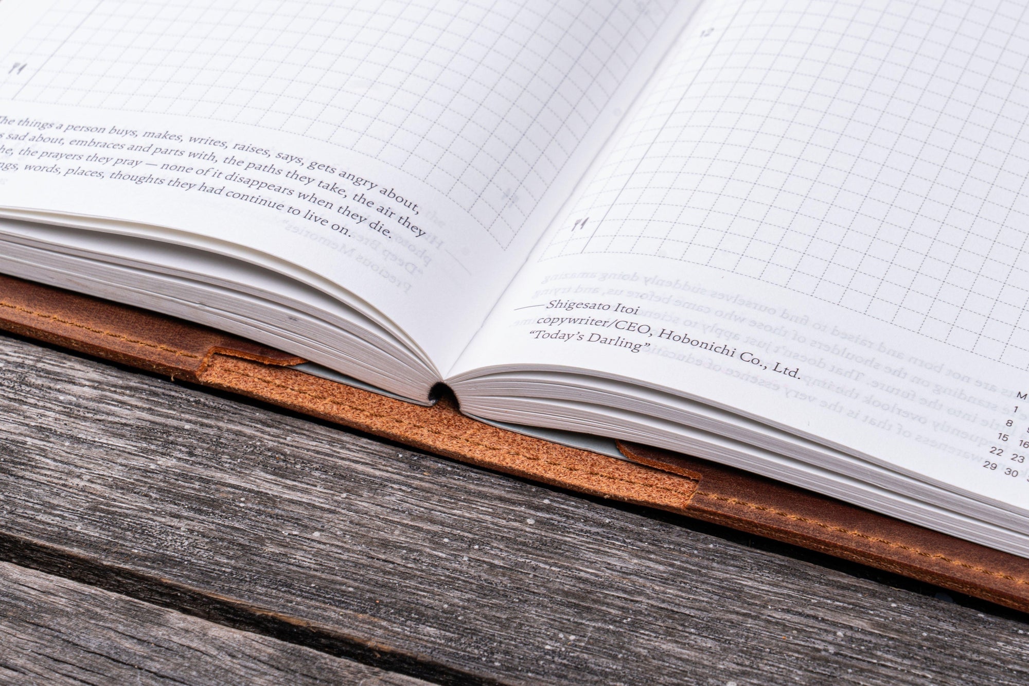 Deri A6 Defter Kılıfı - Crazy Horse Yanık Taba