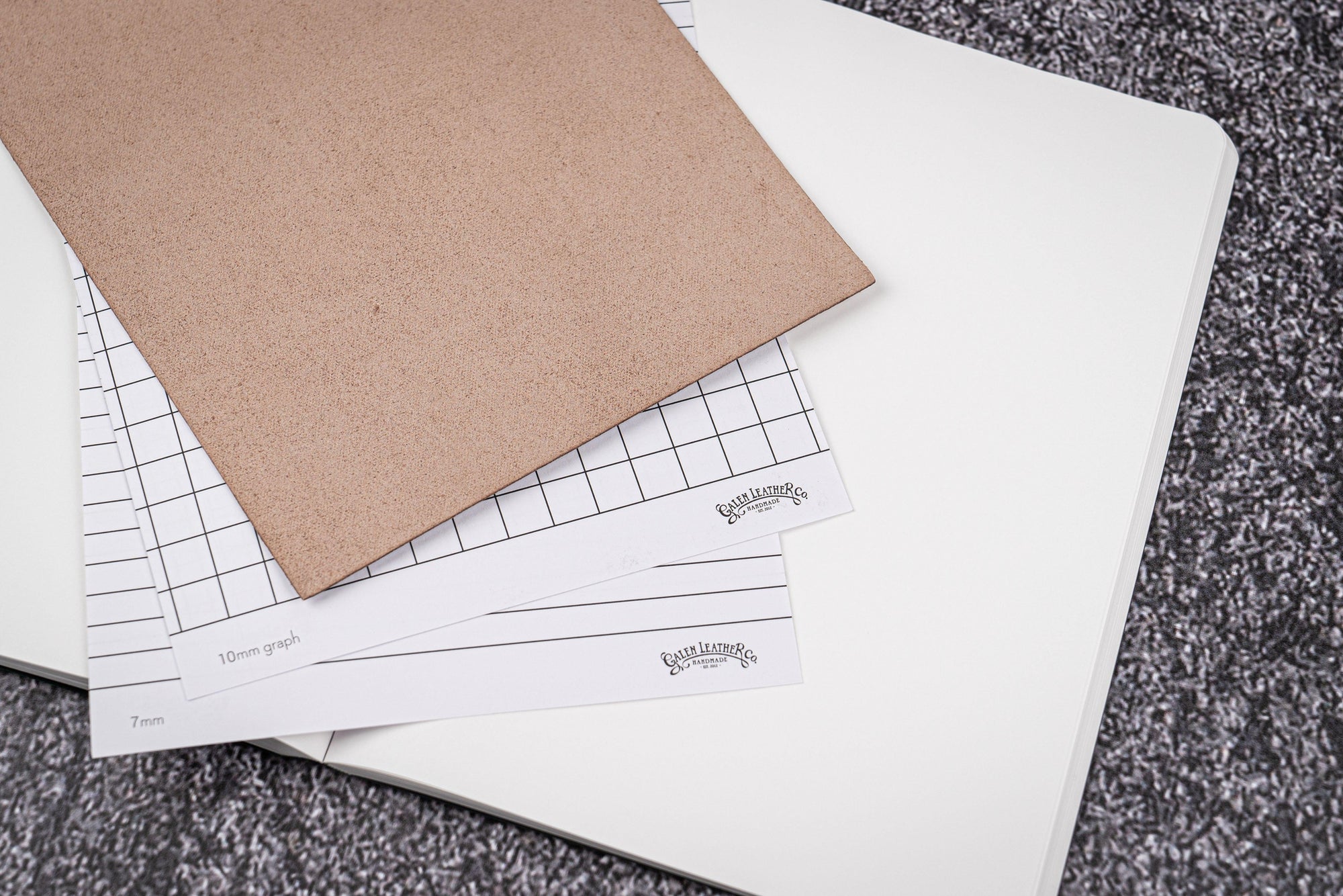 Deri Defter - Tomoe River Kağıt - A6 (400 Sayfa) - Crazy Horse Orman Yeşili