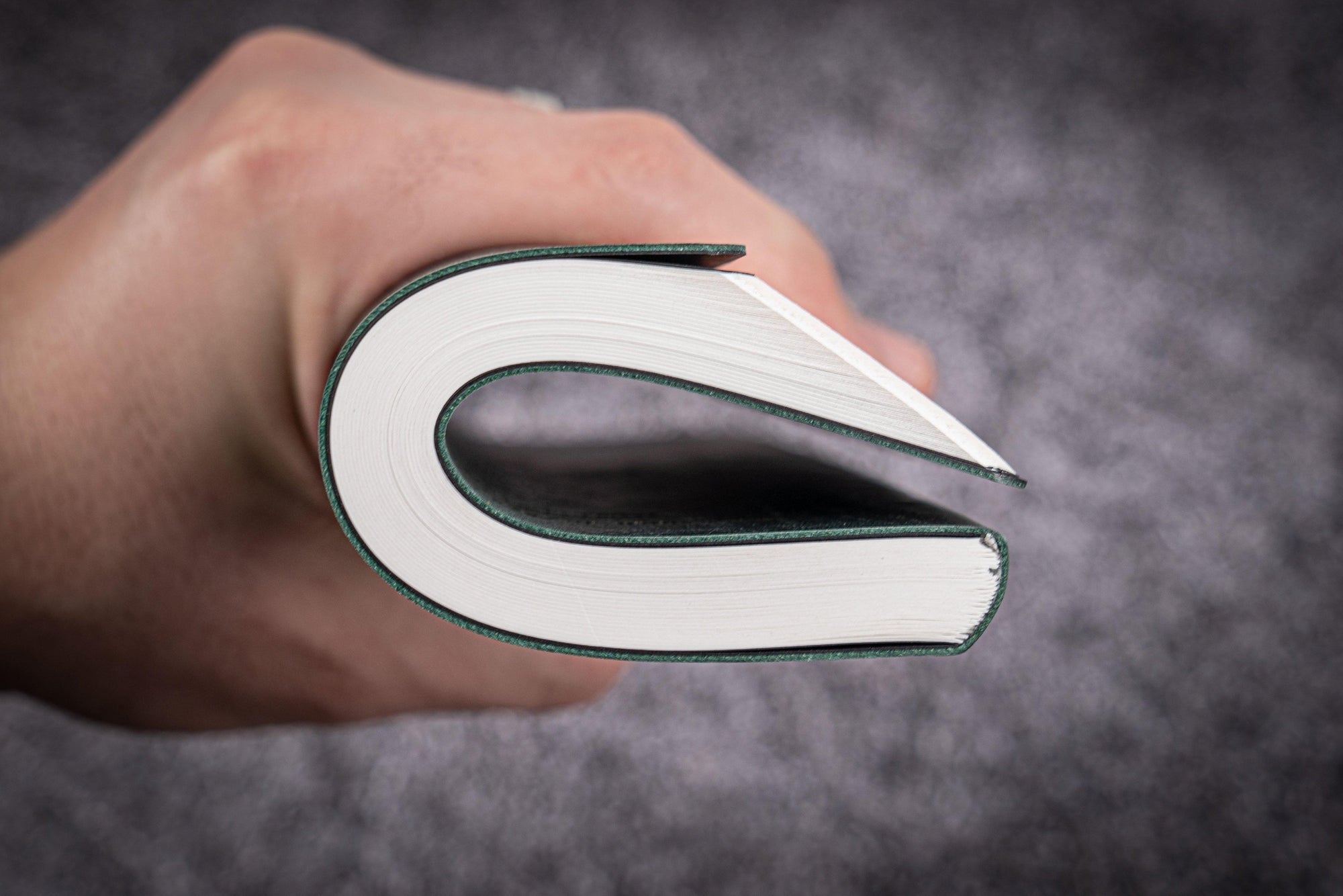 Deri Defter - Tomoe River Kağıt - A6 (400 Sayfa) - Crazy Horse Orman Yeşili