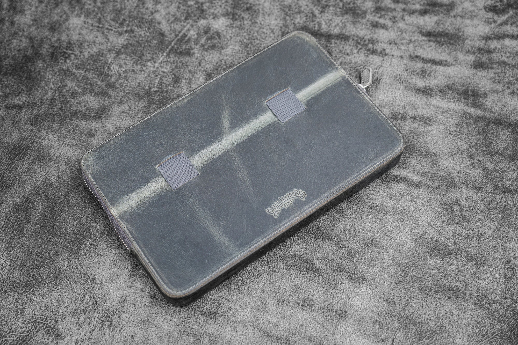 Fermuarlı Magnum Opus 12 &#39;li Kalemlik - Crazy Horse Füme