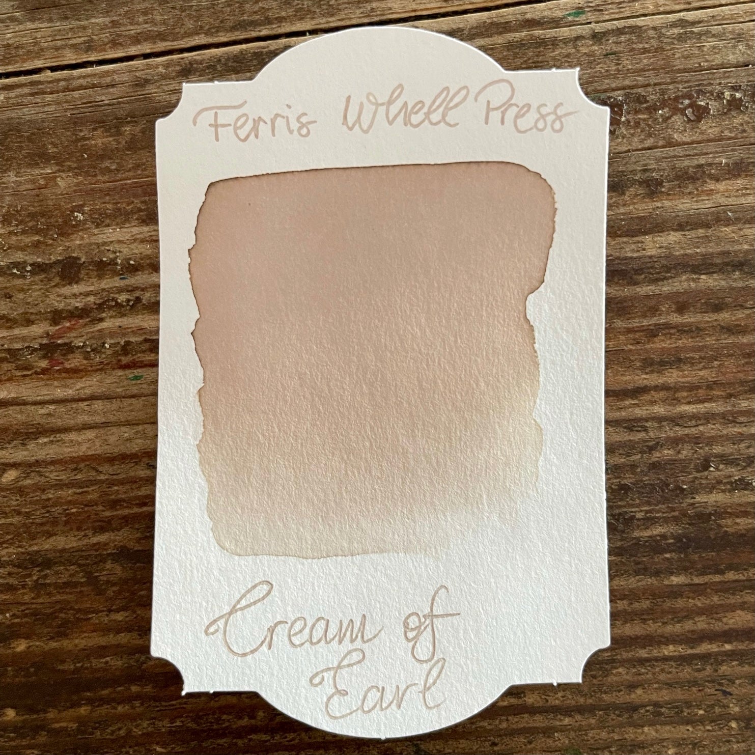 Ferris Wheel Press Cream of Earl Mürekkep - 38ml