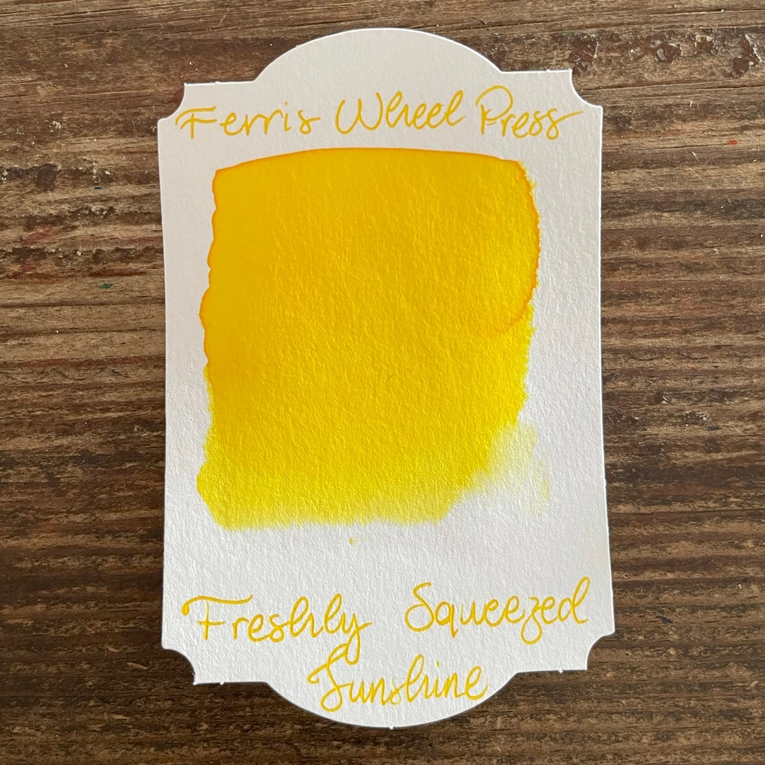 Ferris Wheel Press Freshly Squeezed Sunshine Mürekkep - 38ml